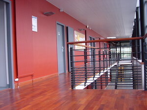 Corridoio interno al CERV Brest