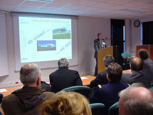 Presentazione nella sala conferenze