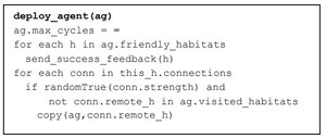 Figure 4 – Successful agent usage algorithm